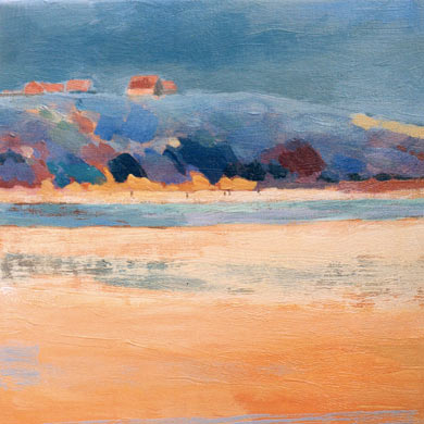 schilderij Eierland van beelden kunstenaar Ciska van der Meer te Amsterdam